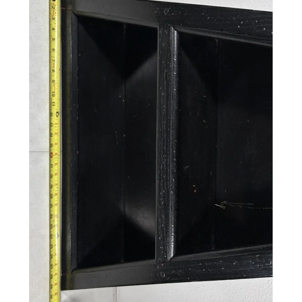 Vintage Stiffel Pyramid Wooden Shelf Wall Mount Book Crystal Stand 2.25 Ft Tall*